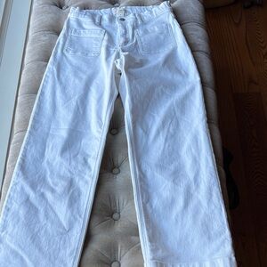 Crewcuts White Straight-Leg Jeans